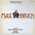 Max Bruch, Gewandhausorchester Leipzig, Kurt Masur - Schwedische Tänze op. 63 I / Sinfonie Nr. 2 f-moll op. 36 (LP, Album)