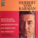 Herbert von Karajan - Eine Kleine Nachtmusik / Kindersinfonie / Les Préludes / Die Moldau  (LP, Comp, Gol)