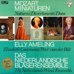 Wolfgang Amadeus Mozart, Elly Ameling, Nederlands Blazers Ensemble - Miniaturen (2xLP, Gat)