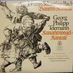 Johann Sebastian Bach, Georg Philipp Telemann - Bauern-Kantate/ Kanarienvogel-Kantate (LP)