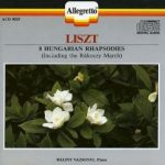 Franz Liszt - Bálint Vázsonyi - 8 Hungarian Rhapsodies (CD, Album, RE)