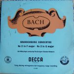 Johann Sebastian Bach - Brandenburgishes Konzert  Nr. 2  (10")