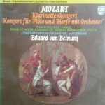 Wolfgang Amadeus Mozart - Mozart Klarinettenkonzert / Konzert Für Flöte Und Harfe (LP, Album, RE)