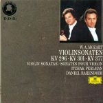 W. A. Mozart*, Itzhak Perlman, Daniel Barenboim - Violinsonaten KV 296 ･ KV 301 ･ KV 377 (CD, Comp)