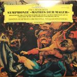 Paul Hindemith • William Steinberg • Boston Symphony Orchestra - Symphony "Mathis Der Maler"; Concert Music For Strings And Brass, Op. 50 (LP, Promo)