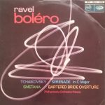 Pyotr Ilyich Tchaikovsky, Bedřich Smetana, Maurice Ravel Played By Philharmonia Orchestra Conducted By Paul Kletzki - Serenade In C Major / Bartered Bride Overture / Boléro (LP, Mono)