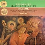 Paul Hindemith / Béla Bartók – Herbert von Karajan, Berliner Philharmoniker - Mathis Der Maler / Musik Für Saiteninstrumente, Schlagzeug Und Celesta (LP)