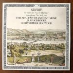 Wolfgang Amadeus Mozart - The Academy Of Ancient Music, Jaap Schröder, Christopher Hogwood - Symphony No.35 'Haffner' / Symphony No.36 'Linz' (LP, RE)