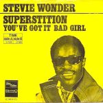 Stevie Wonder - Superstition (7", Single, Yel)