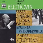 Ludwig van Beethoven, Berliner Philharmoniker, André Cluytens - Erste Sinfonie C-dur Op. 21 (10", Mono)