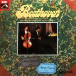 Ludwig van Beethoven, Harro Ruijsenaars, Antoine Oomen - Cellosonate Nr.3 In A, Op.69 / Variaties Over Een Thema Van Händel En Mozart (LP)