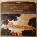 Wolfgang Amadeus Mozart, Leopold Hager, Das Mozarteum Orchester Salzburg, Karl Engel - Klavierkonzert - Piano Concertos - Concertos Pour Piano - Nr.18 KV 456 / Nr.24 KV 491 (LP, Album, Gat)