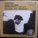Tschaikowsky* – Van Cliburn, Kyrill Kondraschin* - Konzert Für Klavier Und Orchester Nr. 1 B-moll, Op. 23 (LP, Album)