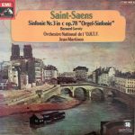 Saint-Saëns* - Orchestre National de l'O.R.T.F.*, Jean Martinon, Bernard Gavoty - Sinfonie No.3 "Orgel~Sinfonie" (LP, Quad, RE)