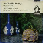 Pyotr Ilyich Tchaikovsky, Isaac Stern, The Philadelphia Orchestra / Eugene Ormandy - Violinkonzert (10", Mono)