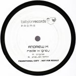 Andrew K - Fade X Grey (12", Promo)