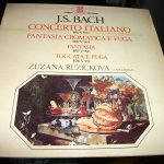 J.S. Bach*, Zuzana Ruzickova* - Concerto Italiano (BWV 971) / Fantasia Cromatica E Fuga (BWV 903) / Fantasia (BWV 906) / Toccata E Fuga (BWV 911) (LP, Gat)