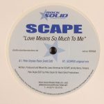 Scape - Love Means So Much To Me (12")
