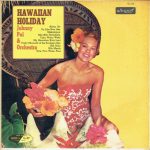 Johnny Poi & Orchestra* - Hawaiian Holiday (LP, Mono, Bla)