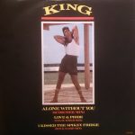 King - Alone Without You (Scorcher Mix) (12", Wit)