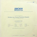 Georg Friedrich Händel − Berliner Philharmoniker Leitung: Fritz Lehmann - Wassermusik (Orchester-Konzert Nr. 25) (LP)