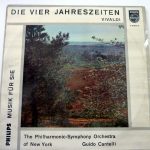 Antonio Vivaldi, Philharmonic-Symphony Orchestra Of New York, Guido Cantelli - Die Vier Jahreszeiten (10")