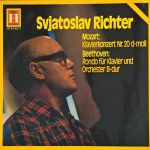 Svjatoslav Richter* - Mozart: Klavierkonzert Nr. 20 D-Moll / Beethoven: Rondo Für Klavier Und Orchester B-Dur (LP, Comp, RE)