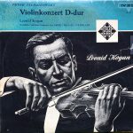 Pyotr Ilyich Tchaikovsky, Leonid Kogan, Russian State Symphony Orchestra •  Василий Небольсин - Violinkonzert D-Dur (10", Mono)