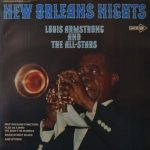 Louis Armstrong And The All-Stars* - New Orleans Nights (LP, Album, RE)