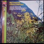 Beethoven*, Yehudi Menuhin, Wiener Philharmoniker, Constantin Silvestri - Vioolconcert In D, Op.61 (LP, RE)