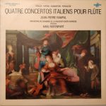 Vivaldi* / Tartini* / Sammartini* / Pergolèse* - Jean-Pierre Rampal, Orchestre De Chambre De La Radiodiffusion Sarroise*, Karl Ristenpart - Quatre Concertos Italiens Pour Flûte (LP, RE)