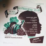 De Mastreechter Staar, Martin Koekelkoren - The Royal Male Choir "De Mastreechter Staar" (10", Album, Mono)