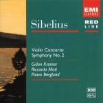 Jean Sibelius - Gidon Kremer, Riccardo Muti, Paavo Berglund - Violin Concerto, Symphony No. 2 (CD, Comp)