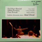 Karl-Birger Blomdahl - Hilding Rosenberg - Franz Berwald / Stockholms Filharmoniska Orkester, Antal Dorati - Karl-Birger Blomdahl: Svit Ur Sisyfos - Hilding Rosenberg: Ur Resa Till Amerika - Franz Berwald: Sinfonie Capricieuse (LP, Album)