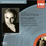 Franz Schubert - Stephen Bishop-Kovacevich - Piano Sonata No. 21 - Moments Musicaux - Allegretto In C Minor (CD, Comp, RM)