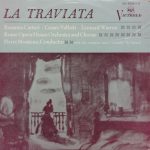Verdi*, Carteri*, Valletti*, Warren*, Rome Opera Orchestra* And Chorus*, Monteux* - La Traviata (In Italian) (2xLP, Album, Gat)
