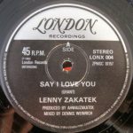 Lenny Zakatek - Say I Love You (12")
