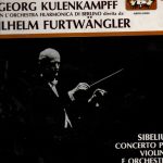 J. Sibelius* - Georg Kulenkampff, Berliner Philharmoniker Conductor Wilhelm Furtwängler -  Sibelius  Concerto  Per Violino E Orchestra In Re Min.Op.47 (LP, Mono)