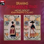Brahms* – Michel Béroff, Jean-Philippe Collard - 21 Ungarische Tänze Für Klavier Zu Vier Händen (LP)