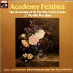 Academy Of St. Martin-in-the-Fields* - Neville Marriner* • David Munrow • John Wilbraham • Josef Suk • Barry Tuckwell - Academy Festival (2xLP, Comp)