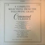 Various - 8 Complete Selections From The Following Eight Command Classics (LP, Comp, Smplr)