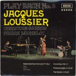 Jacques Loussier / Christian Garros / Pierre Michelot - Play Bach No. 3 (LP, Album)