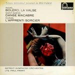 Ravel*, Saint-Saëns*, Dukas*, Detroit Symphony Orchestra . Paul Paray - Bolero/ La Valse/ Danse Macabre/ Der Zauberlehrling (LP, Comp, Mono)