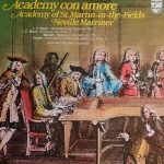 Academy Of St. Martin-in-the-Fields*, Neville Marriner* - Academy Con Amore (LP, Album, Comp)
