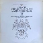 Johann Sebastian Bach J.S. Bach Marie-Claire Alain - Seize Chorals (LP)
