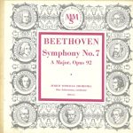 Beethoven* – Zurich Tonhalle Orchestra*, Otto Ackermann - Symphony No. 7 A Major, Opus 92 (10")