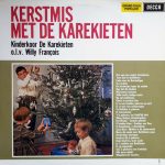 Kinderkoor De Karekieten o.l.v. Willy François - Kerstmis Met De Karekieten (LP)