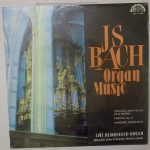J S Bach*, Jiří Reinberger - Organ Music (LP, Mono)