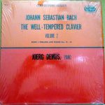 Jörg Demus - Johann Sebastian Bach - The Well-Tempered Clavier Volume 2 Book 1: Preludes And Fugues Nos. 13-24 (LP, Mono, RE)