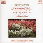 Beethoven*, Jenö Jandó - Piano Sonatas, Vol. 7: Op.26 • Op. 31, Nos. 1 & 3 (CD)
